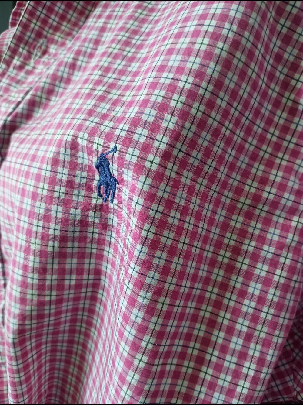 Upcycled Women's Ralph Lauren Ruffled Collar Shirt #045 - Picture 8 of 9